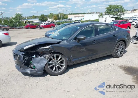 2014 Mazda Mazda6 I Grand Touring из США, поврежденный, VIN JM1GJ1W53E1110840